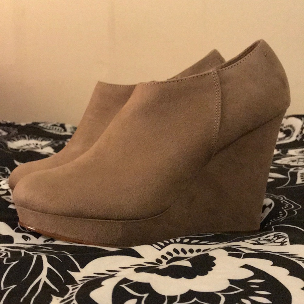 X•Appeal Taupe Booties